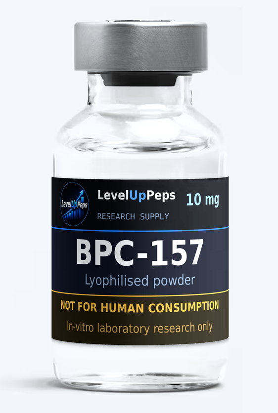 BPC-157 10mg research peptide vial